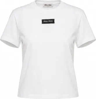 Miu Miu Jersey T-Shirt
