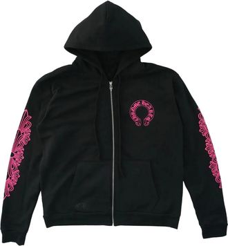 Chrome Hearts Felpa con cappuccio e zip - Nero