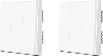 OEM Interruptor Inteligente, Tecnolog&iacute;a Zigbee, Control Remoto, D1 Sin Neutro 3kx2