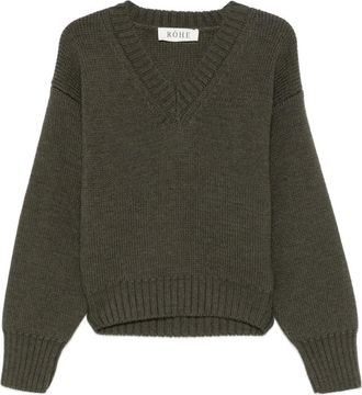 Róhe wool sweater - Green