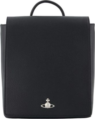 Vivienne Westwood Gene Daypack - Bags - Mujer - Negro - ONE SIZE