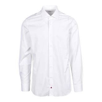 Carrel Slim Shirt - Heren - Zakelijke Overhemden - Wit - 3XL - Katoen - Overhemden