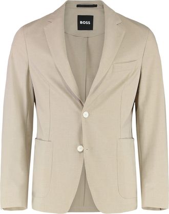 HUGO BOSS Single-breasted Two-button Jacket