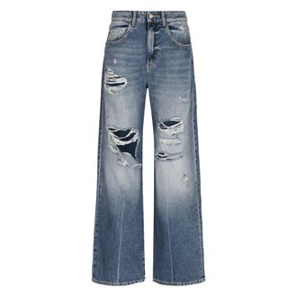 Icon Denim Los Angeles Wide Jeans, female, Blue, W27, Poppy Wide-leg Jeans
