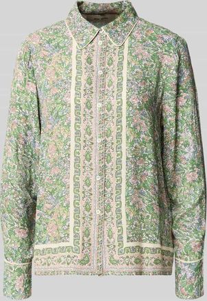 Mos Mosh Regular Fit Bluse aus Viskose Modell Kana in Gruen, Gr&ouml;&szlig;e XL