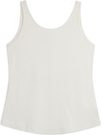 Freddy Canotta in cotone elasticizzato con ampio scollo posteriore