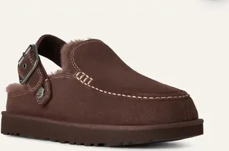 UGG Womens Goldenstar Evelina Clog In Burnt Cedar