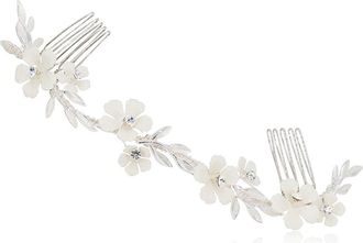 Brides & Hairpins Thisbe Halo Comb in Silver at Nordstrom