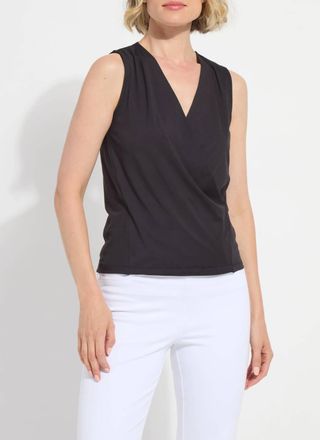 Lyss&eacute; Inaya Crossover Top In Black