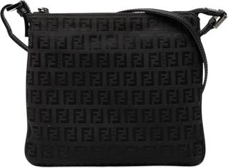 Fendi Pre-owned Fendi Zucchino Canvas Crossbody Ladies 0XPYX8BX4P5HCSJH