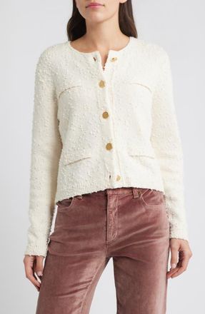 Kobi Halperin Richie Wool Cardigan in Ivory at Nordstrom, Size Large