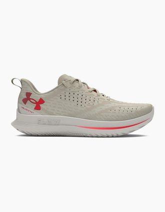 Under Armour Womens Velociti 4 Road Running Low Top Sneakers - Tan - Size: 6.5 40.5