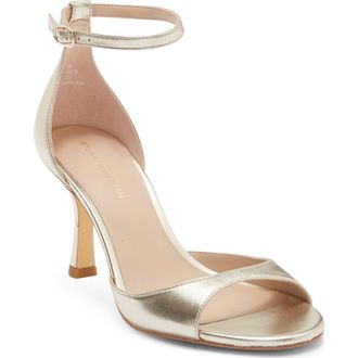 Stuart Weitzman Isla Ankle Strap Sandal in Platino at Nordstrom Rack, Size 10.5