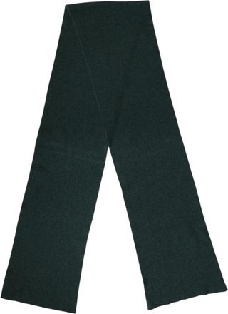 Dolce & Gabbana Cashmere Gebreide Nek Wrap Sjaal - Heren - Wintersjaals - Groen - ONE Size - Accessoires
