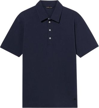 Brooks Brothers Washed Cotton Piqu&eacute; Polo - Heren - Polos - Blauw - XL - Katoen - Tops