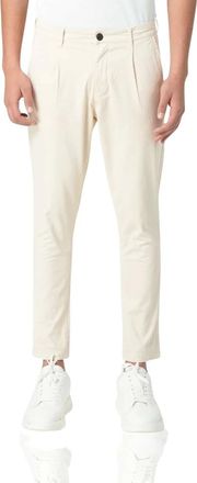 Mod8 Chinos - Heren - Broeken - Beige - Maat: W32 L30 Zijde