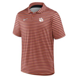 Nike Clemson Tour Stripe Nike Mens Dri-FIT College Polo in Orange | 03PT0FJECLN-24Y