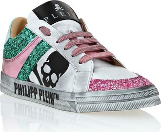 Philipp Plein Lo-Top Sneakers Skull Women in Turquoise at Nordstrom, Size 36