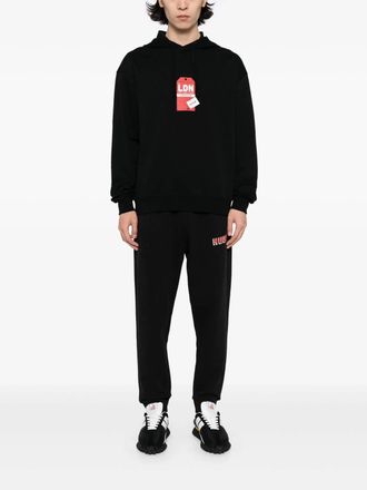 HUGO BOSS Dagunoso Hoodie Sweatshirt In Black