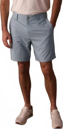 The Normal Brand Everyday Hybrid Short In Blue Fog