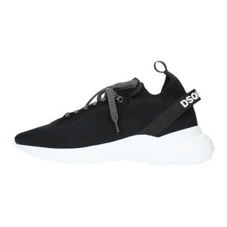 Dsquared2 Fly Sneaker - Heren - Schoenen - Zwart - Maat: 45 EU Leer