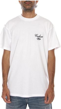 Carhartt Work in Progress Uomo, Top, Bianco, 2Xl, new