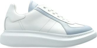 Alexander McQueen Oversized Retro leather sneakers - men - Calf Leather/Calf Leather/Rubber - 42.5 - White