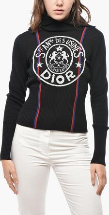 Dior Maglia a Collo Alto USINES in Lana Dior