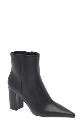Mango Cobo Block Heel Bootie in Black at Nordstrom, Size 8.5Us