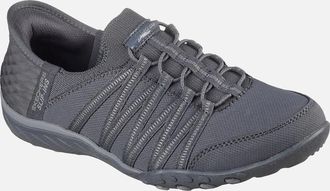 Skechers Womens Skechers Womens/Ladies Breathe Easy Roll With Me Trainers - Grey - Size: 7