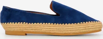 Robert Clergerie Womens Irmis Slip On Loafers In Navy Blue