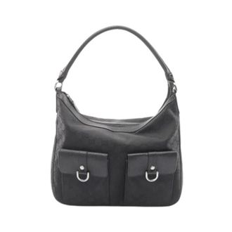 Gucci Pre-owned Shoulder Bags, female, Black, Size: ONE SIZE Pre-owned Shoulder Bag