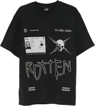 44 Label Group Hombre, Camisetas, Negro, Talla: M