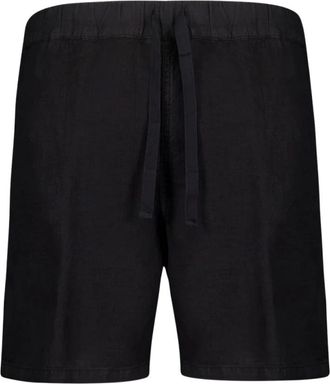 120% Lino Heren, Korte broeken, Zwart, Maat: 3XL Linnen