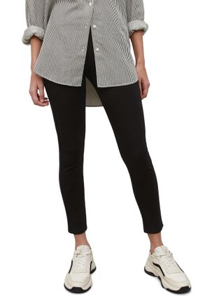 Marc O'Polo Schlupfhose MARC OPOLO, Damen, Gr. XS, N-Gr, schwarz, Obermaterial: 74% Viskose, 22% Polyamid, 4% Elasthan, normal, Hosen Schlupfhose