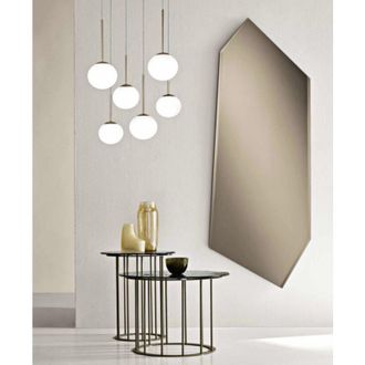 Capodarte Capodarte - Specchio sagomato say Bronzo con molatura 80x180 cm