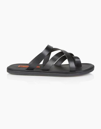 Silver Street London Mens Silver Street London CROUCHEND Mens Sandals Black - Size: 12