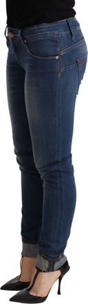 Acht Washed Low Waist Skinny Jeans Womens Pant