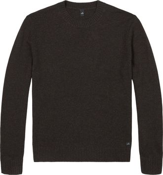 Wahts Mens Knitwear Dark Brown Melange / XXL