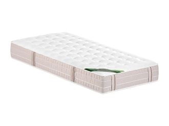 Vente-Unique Materasso 90 X 190 Cm Molle Insacchettate 5 Zone Memory Foam E Tessuto Anti-cimici Del Letto Sp.24 Cm - Virevo Di Naturea