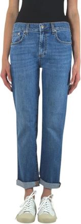 Roy Rogers Straight Jeans - Dames - Regular Fit Jeans - Blauw - W30 - Katoen - Jeans
