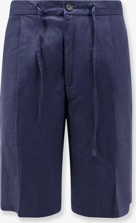 Hev&ograve; Bermuda Torre Lapillo in lino e viscosa - HEVO - gender_Man