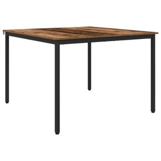 vidaXL Vidaxl Tavoli Da Pranzo 110 X 110 X 75 Cm Metallo Rettangolare