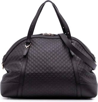 Gucci Borsa a tracolla Microguccissima Nice Dome grande 2016-2025 - Nero
