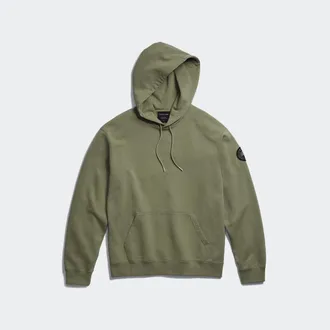 Canada Goose Loon Hoodie Black Disc (Men, Vireo Green, XXL)