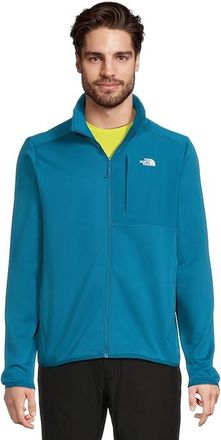 The North Face TNFtm Performance Fleece Full Zip Jacket Mens Jacket Dusk Blue : 2XL, Elastane/Polyester