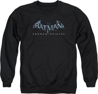 Gildan Batman Arkham Origins Logo Adult Crewneck Sweatshirt