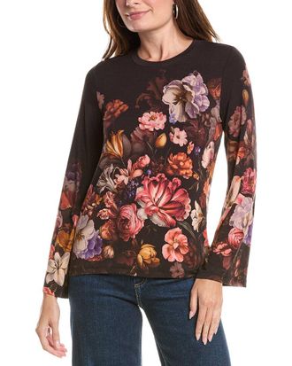 Johnny Was The Janie Favorite Flare Sleeve Crewneck Top