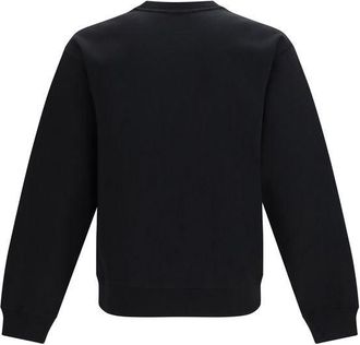 Valentino Mens Black Cotton Sweatshirt Clothing