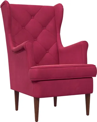 vidaXL Sill&oacute;n Rojo Vino Terciopelo Vidaxl